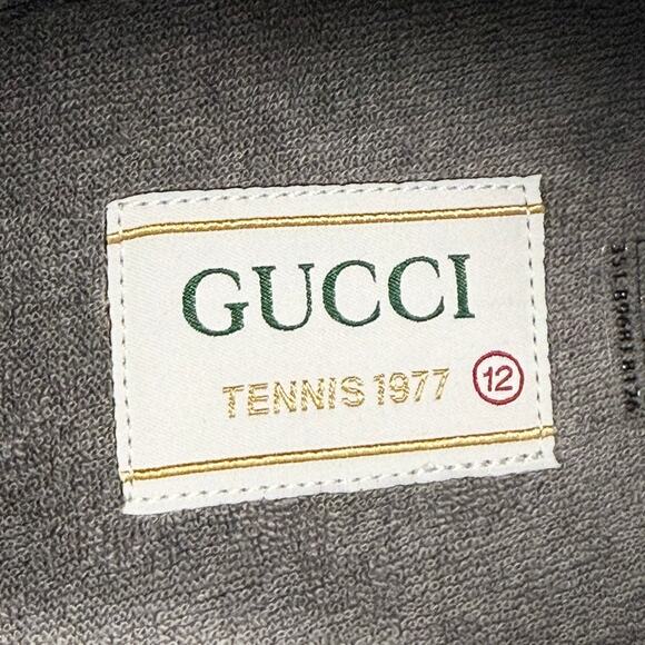 Gucci Maxi GG 1977 Tennis High Top Sneaker - Men’s 12.5 - Picture 7 of 8